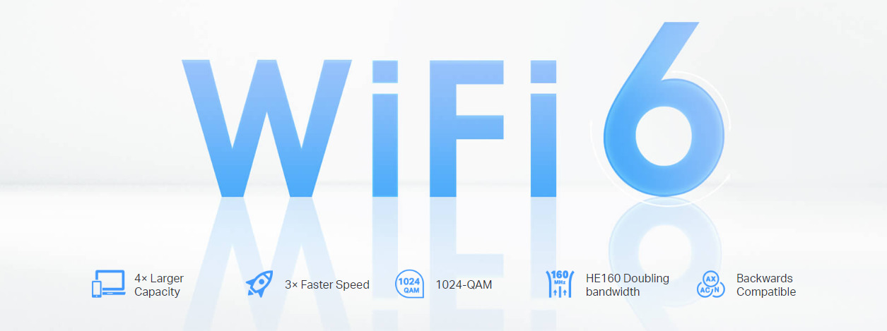 Безжична Wi-fi система TP-Link Deco X50-PoE (1-pack), 3000Mbps, 2.4GHz (574 Mbps), 5GHz (2402 Mbps), Wireless AX, 1x 10/100/1000 LAN/WAN, 1x 10/100/2500 LAN/WAN, 4 вътрешни антени, PoE, 1 устройство - характеристика 1