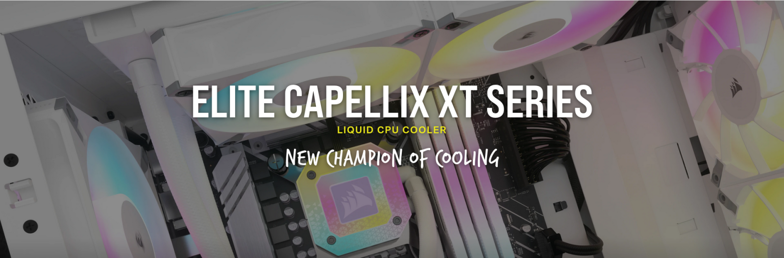 Водно охлаждане за процесор Corsair iCUE H150i ELITE CAPELLIX XT, съвместимост със сокети Intel LGA 1700/1200/115x/2011/2066 & AMD AM4/sTRX4/sTR4 - характеристика 1