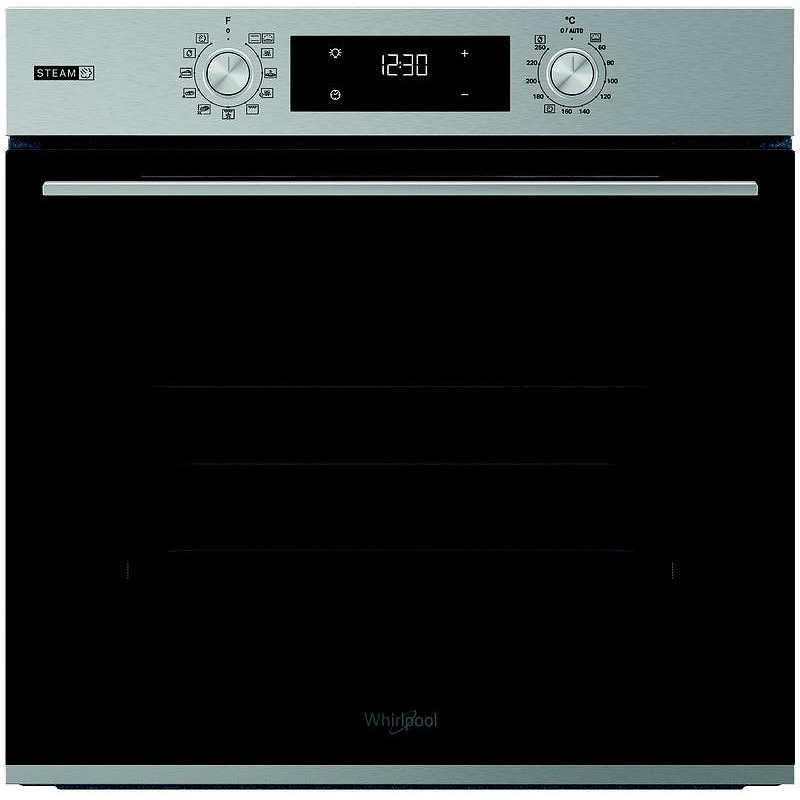 Фурна за вграждане Whirlpool OMSK58HU1SX, клас A+, 71л. обем, 8 програми на готвене, инокс - характеристика 1